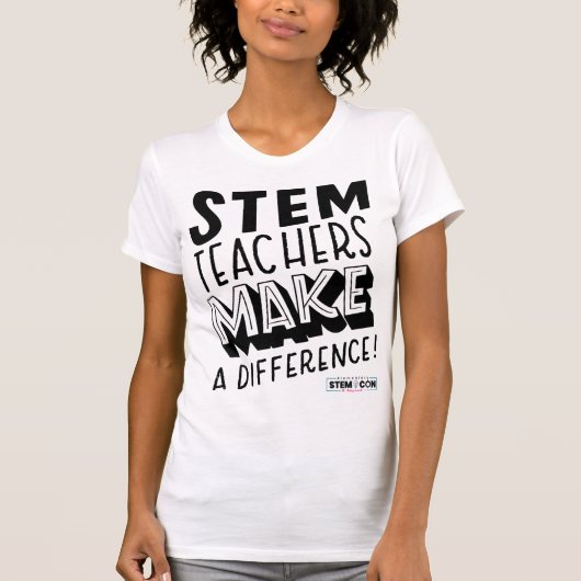 STEM-leraren maken een verschil T-shirt (Voorkant)