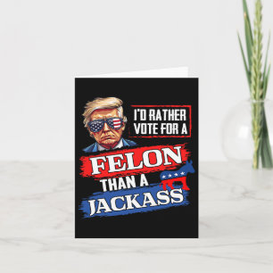 Stem liever op een misdadiger dan op een Jack Vote Kaart