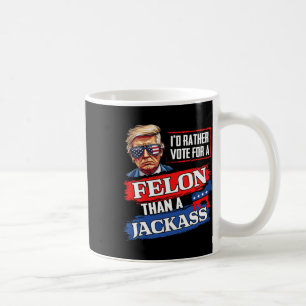 Stem liever op een misdadiger dan op een Jack Vote Koffiemok