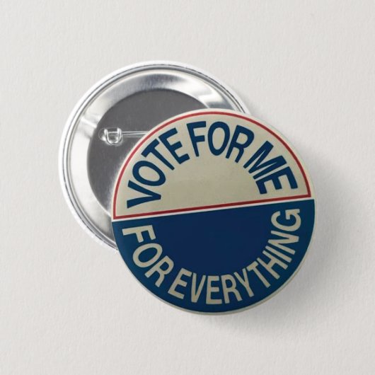 Stem me voor Alles Button (Voorkant /achterkant)