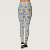 Stem met de Zon / Leuk Uit de Stem / Stem met Zon Leggings (Achterkant)