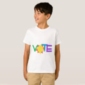 Stem Met Zon / Regenboog GOTV Stem T-shirt (Voorkant volledig)