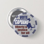 Stem Mike Capuano Button (Voorkant /achterkant)