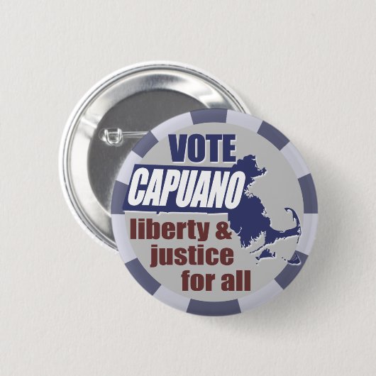 Stem Mike Capuano Button (Voorkant /achterkant)