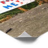 Stem 'Munk'. Poster (Hoek)