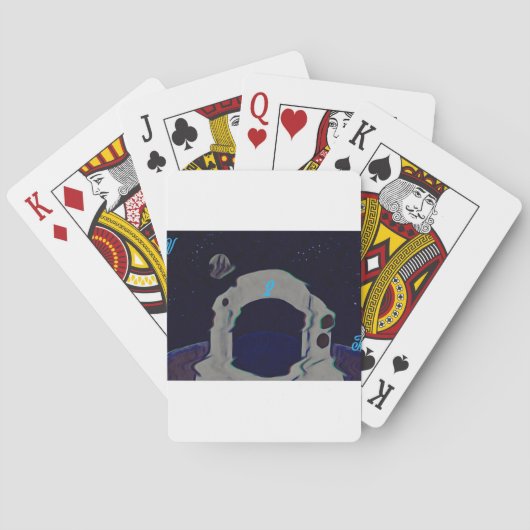 Stem naar schedel pokerkaarten (Achterkant)