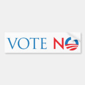 Stem Nee Bumpersticker (Voorkant)