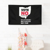 Stem Nee November Nummer 1 Spandoek (Insitu)