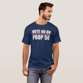 Stem Nee op Voorstel 50 T-shirt (Voorkant volledig)