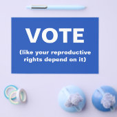 Stem net zoals je reproductieve rechten ervan afha flyer (Enkel)