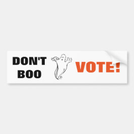Stem niet in Boo! - 1 BUMPERSTICKER