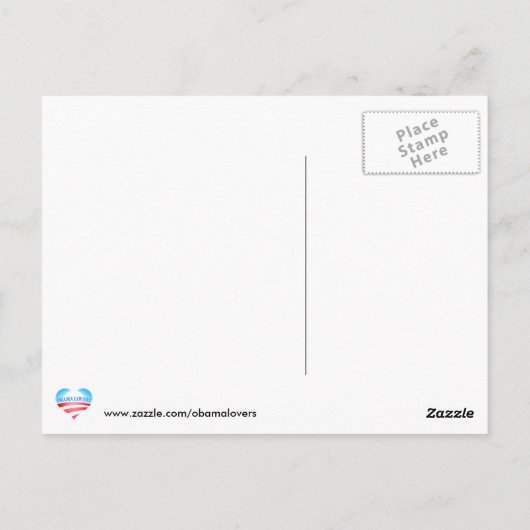 Stem niet in Boo! -Briefkaart Briefkaart (Achterkant)