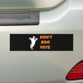 Stem niet in Boo! -Bumpersticker Bumpersticker (Op auto)