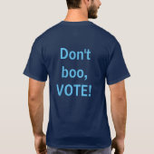 Stem niet tegen, maar STEM T-shirt (Achterkant)