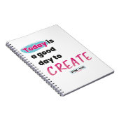 STEM-Notitieboek - Vandaag is het een goede dag vo Notitieboek (Rechterzijde)