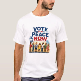 STEM NU VOOR VREDE T-SHIRT