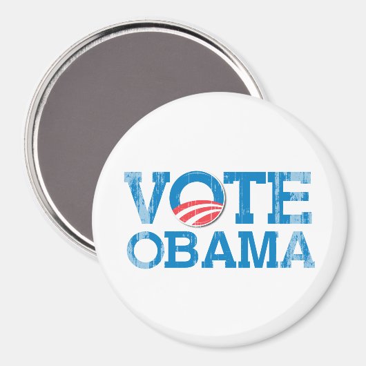 STEM OBAMA 2012 - .png Magneet (Voorkant / Achterkant)