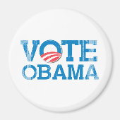 STEM OBAMA 2012 - .png Magneet (Voorkant)
