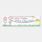 stem obama bumpersticker (Voorkant)