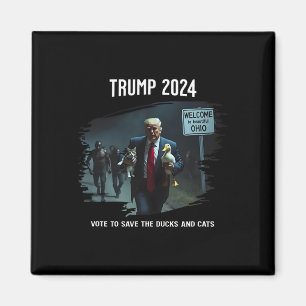 Stem om de eend en katten Trump president 202 te r Magneet