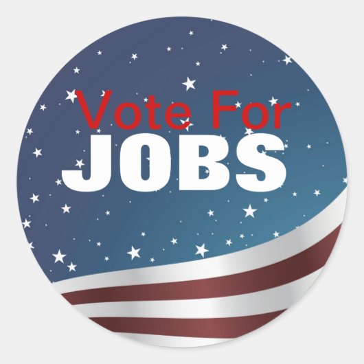 Stem op banen Sticker (Voorkant)