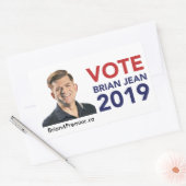 Stem op Brian Jean Stickers (Envelop)