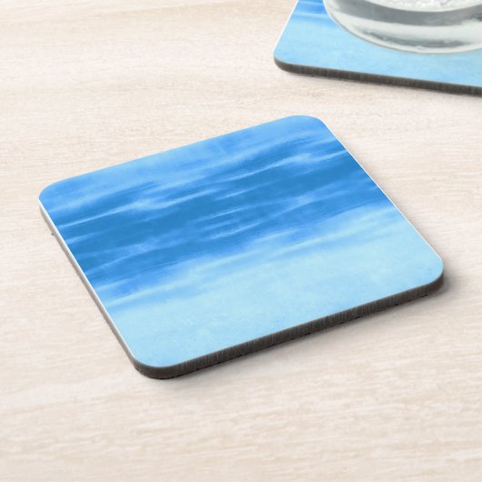 Stem op Calm Blue Water Onderzetter (Linkerzijde)