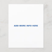 Stem op Class President: Amerikaanse kleuren Flyer (Achterkant)