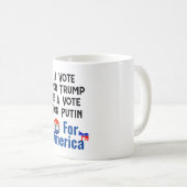 Stem op de Amerikaanse koffie-Mok Koffiemok (Voorkant rechts)