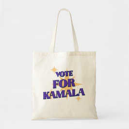 Stem op de Canvas tas van Kamala 2024