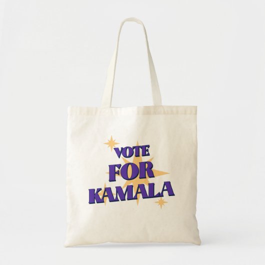 Stem op de Canvas tas van Kamala 2024 (Voorkant)