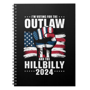 Stem op de Outlaw en de Hillbilly 2024 VS Notitieboek