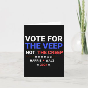 Stem op de Veep Not The Creep Harris Waltz 2024 Kaart