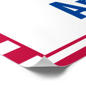 Stem op het Amerikaanse Poster (Hoek)