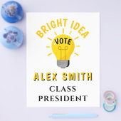 Stem op het President: Studentenraadsverkiezingen Flyer (Enkel)