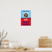 Stem op het President: Studentenraadsverkiezingen Poster (Keuken)