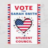 Stem op het President van de klas: HART Flyer (Voorkant)