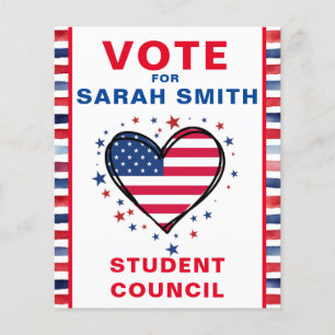 Stem op het President van de klas: HART Flyer
