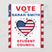 Stem op het President van de klas: HART Flyer (Voorkant)