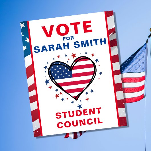 Stem op het President van de klas: HART Flyer