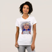 Stem op het witte T-shirt van Trump (Voorkant volledig)