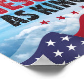 Stem op Jezus als Koning - Presidentsverkiezingen Poster (Hoek)