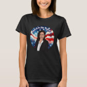 Stem op Kamala Harris 2024 T-shirt (Voorkant)