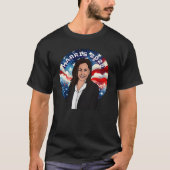 Stem op Kamala Harris 2024 T-shirt (Voorkant)