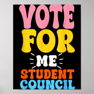 Stem Op Mij Leerlingenraad Jeugd Cool School Verki Poster
