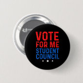 Stem Op Mij Leerlingenraad Ronde Button 5,7 Cm (Voorkant /achterkant)