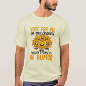 Stem op Mij Studentenraad Vibes School T-shirt (Voorkant)