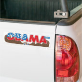 Stem op Obama - Red een eland! Bumpersticker (Op Truck)