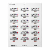 Stem op Pablo Carrasco Etiket (Full Sheet)