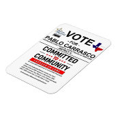 Stem op Pablo Carrasco Magneet (Linkerzijde)